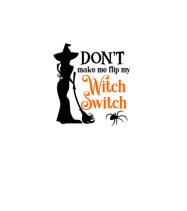 WITCH SWITCH minta fehér pólón