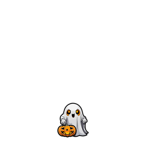 Happy Halloween minta fehér pólón