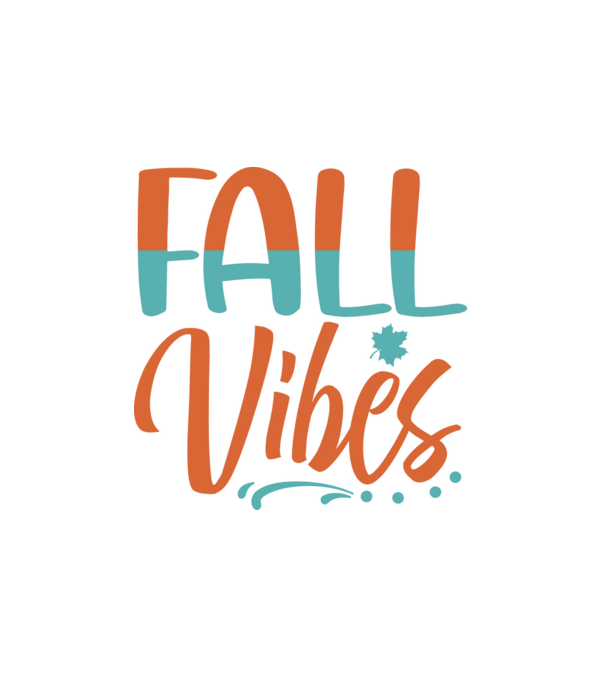 Fall vibes minta fehér pólón