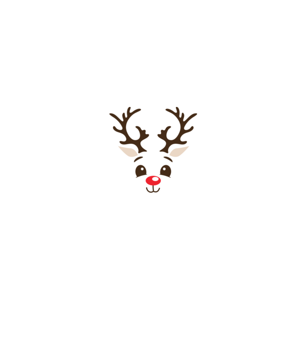 Reindeer minta fehér/piros pólón