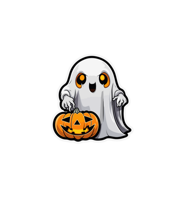 Happy Halloween minta fehér pólón