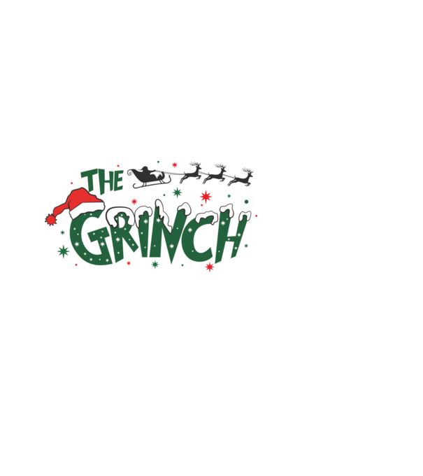 The Grinch minta fehér pólón