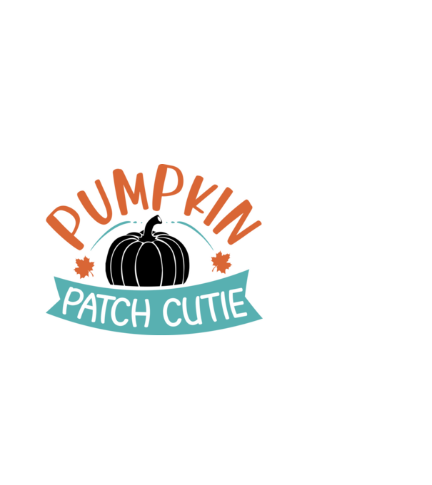 Pumpkin patch cutie minta fehér pólón
