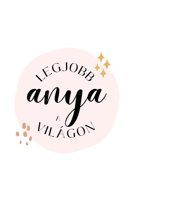 Legjobb anya a világon minta világoskék pólón
