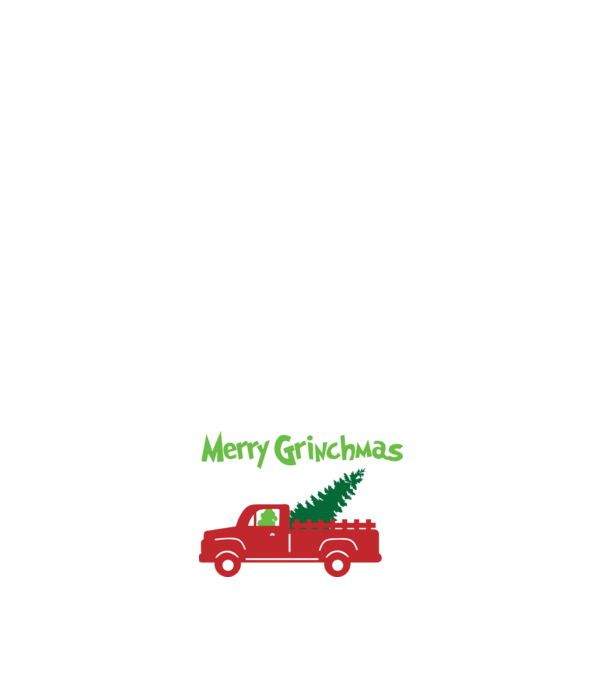 merry grinchmas car minta világos rózsaszín pólón