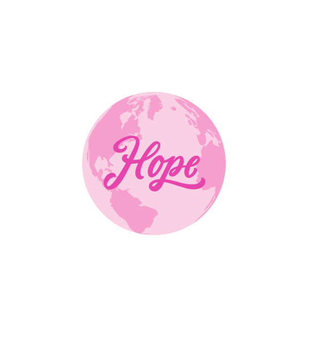 Hope minta szürke pólón