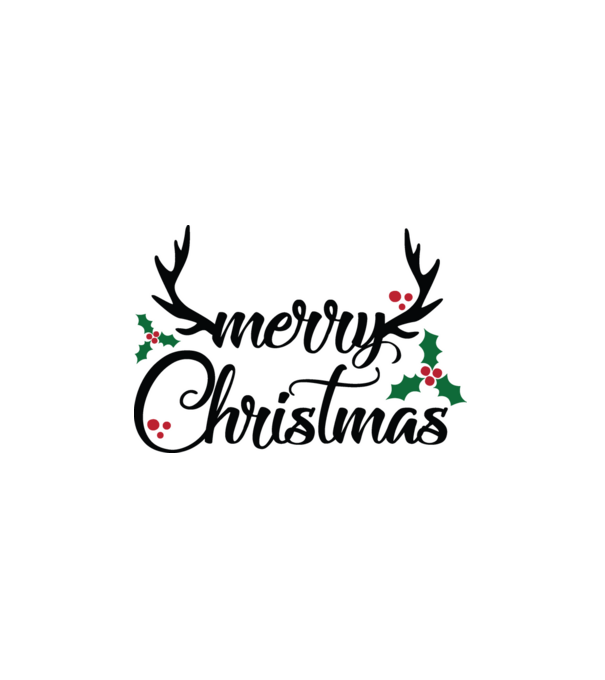 Merry deermas minta fehér pólón