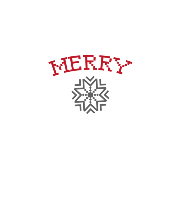 Merry minta szürke pólón