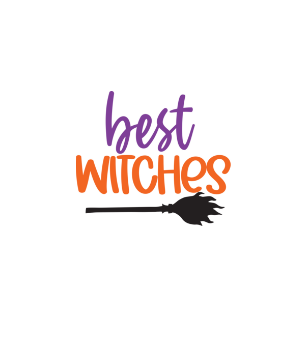 Best Witches minta fehér pólón