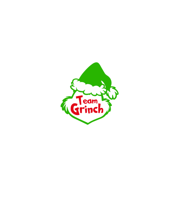 team grinch 2 minta fehér/piros pólón