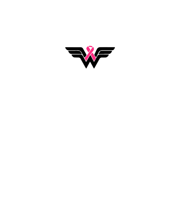 Ppink Ribbon minta fehér pólón