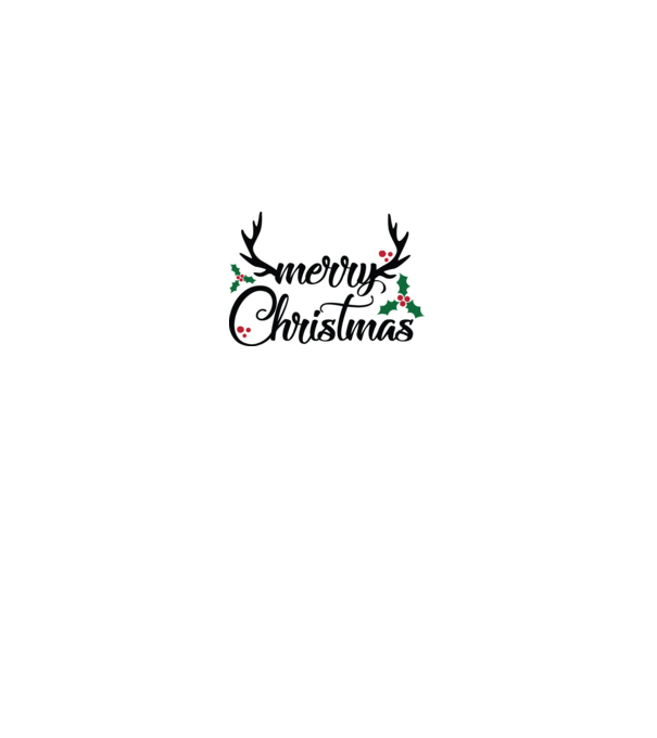 Merry deermas minta királykék pólón
