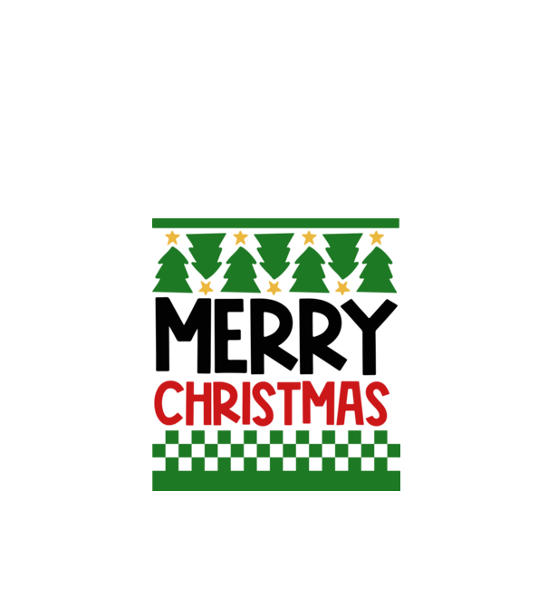 Merry Christmas minta almazöld pólón
