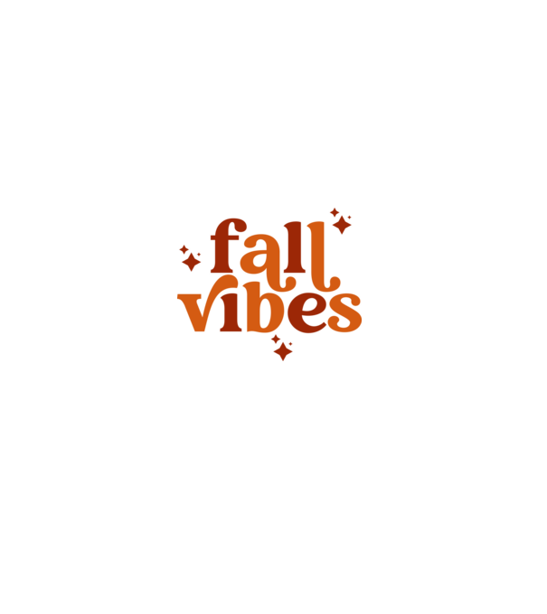 Fall vibes minta szürke pólón