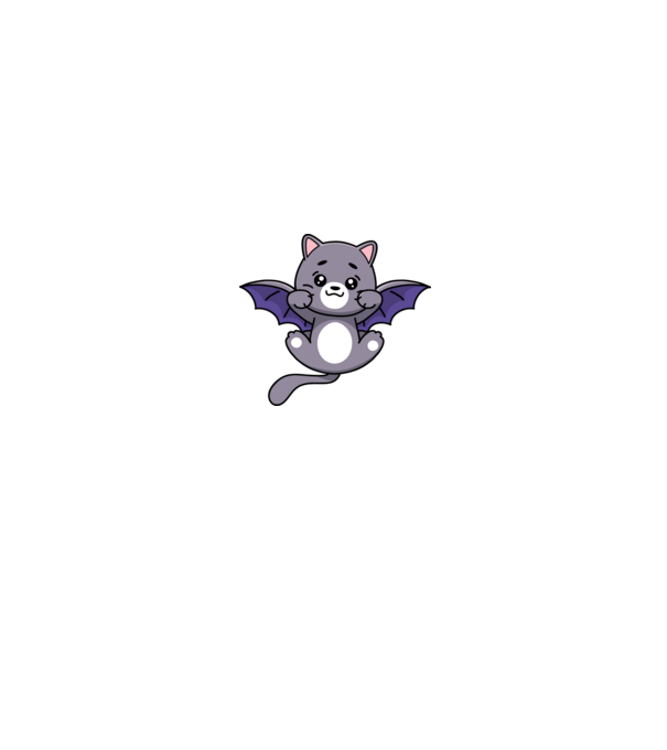 Bat cat minta fehér/piros pólón