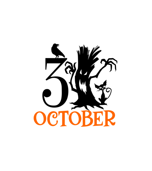 31ST OCTOBER CROW minta fehér pólón
