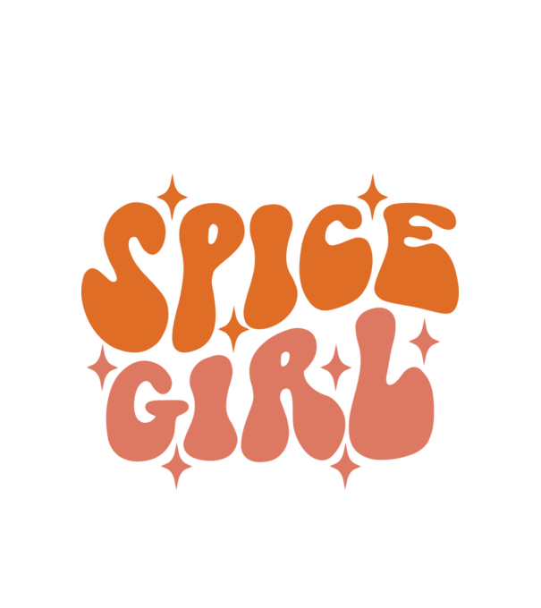 Spice Girl minta fehér pólón