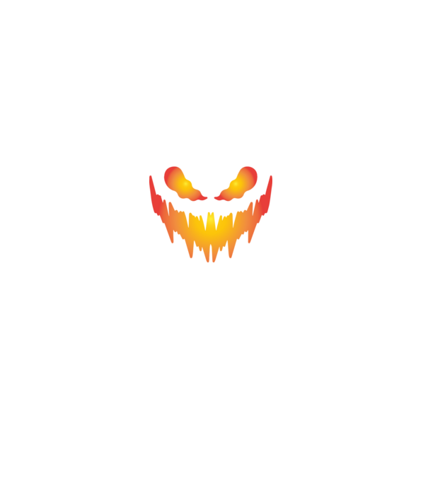 Spooky  minta fekete pólón