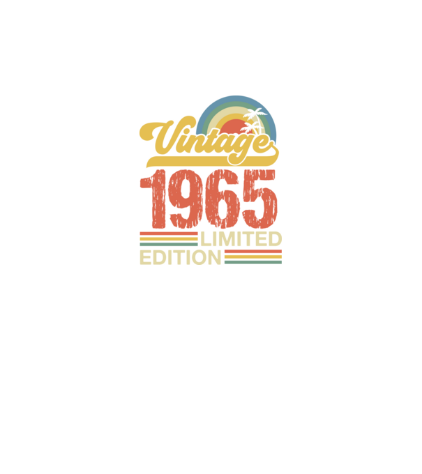 Vintage Years Limited Edition 1965 minta fekete pólón