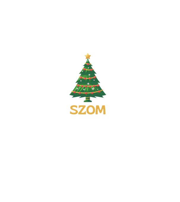 Fszom minta fekete pólón
