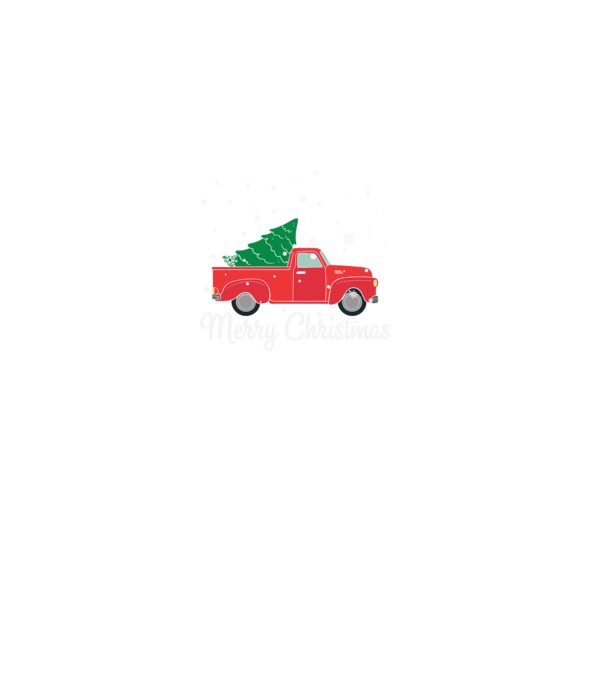 Merry Christmas car minta fekete pólón