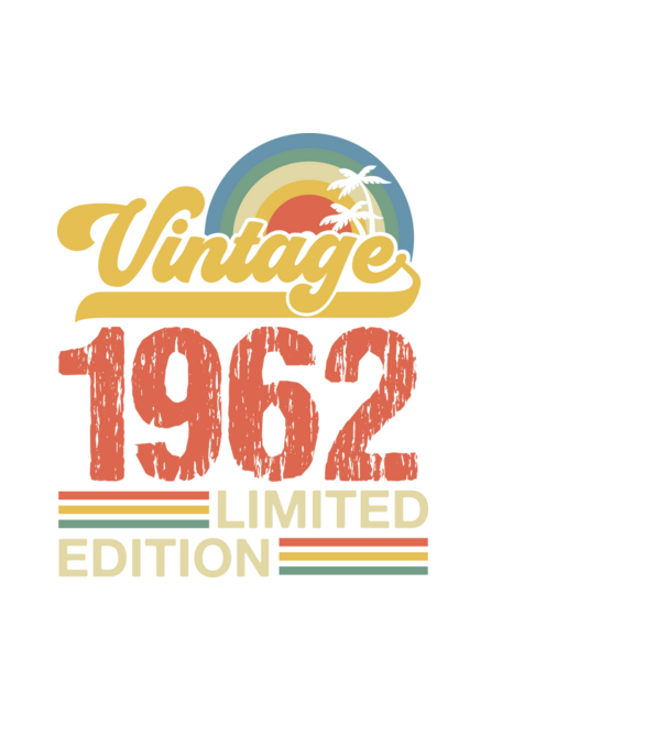 Vintage Years Limited Edition 1962 minta fekete pólón