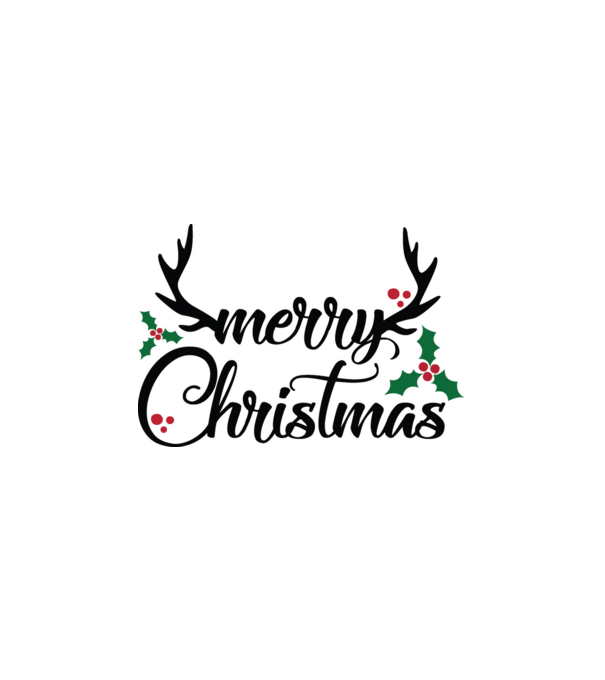 Merry deermas minta fehér pólón