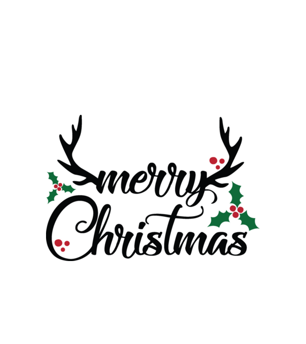 Merry deermas  minta fehér pólón