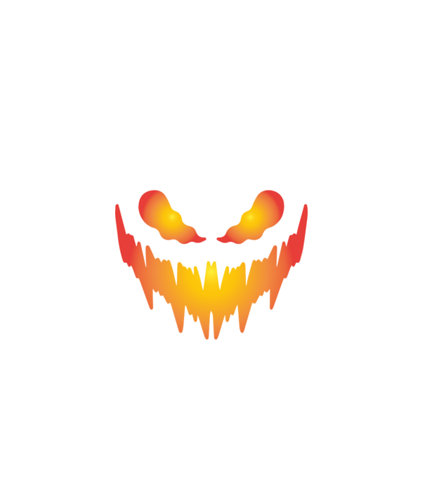Spooky minta fekete pólón