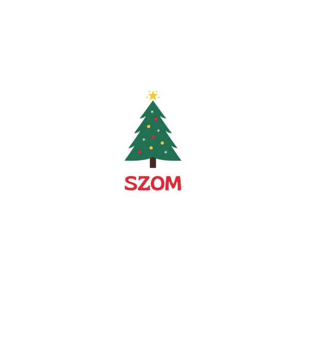 Fszom minta fekete pólón