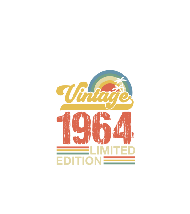 Vintage Years Limited Edition 1964 minta fekete pólón