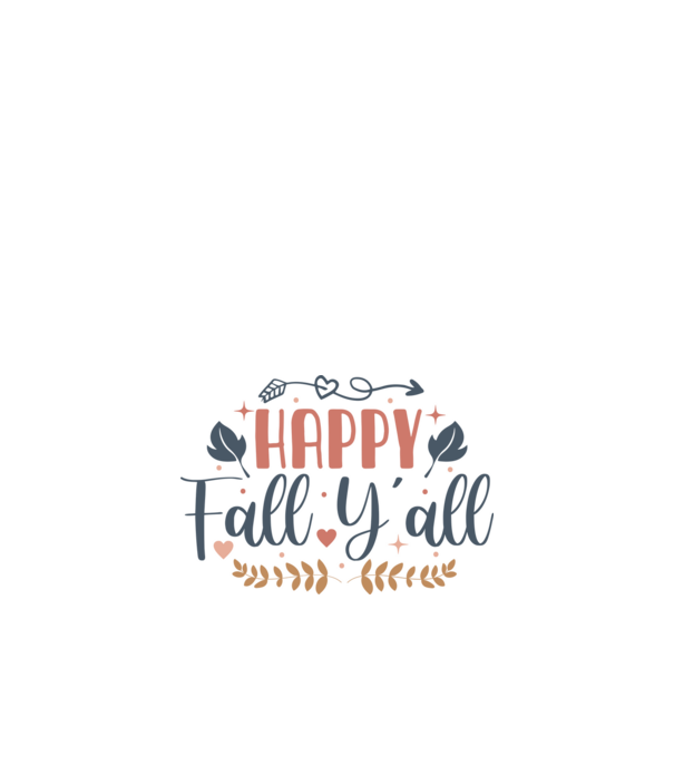 Happy fall yall minta fekete pólón