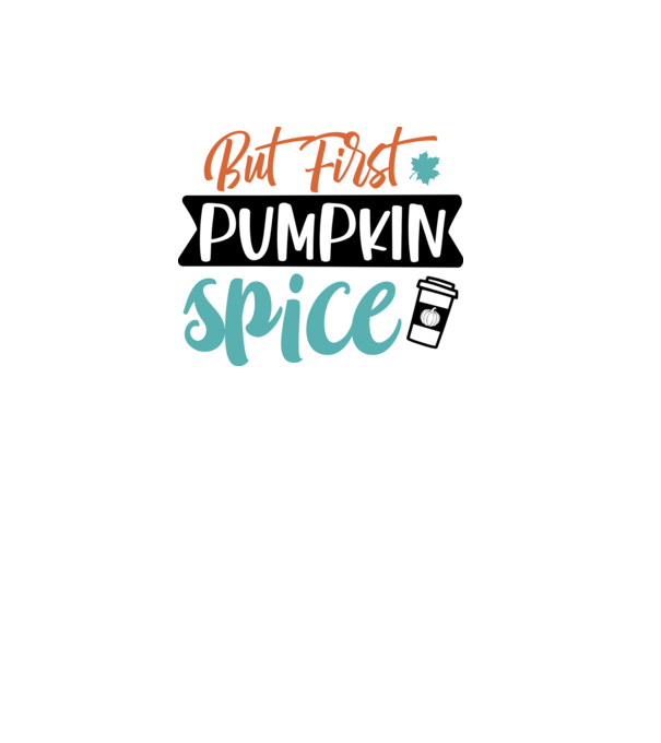 But first pumpkin spice minta fehér pólón