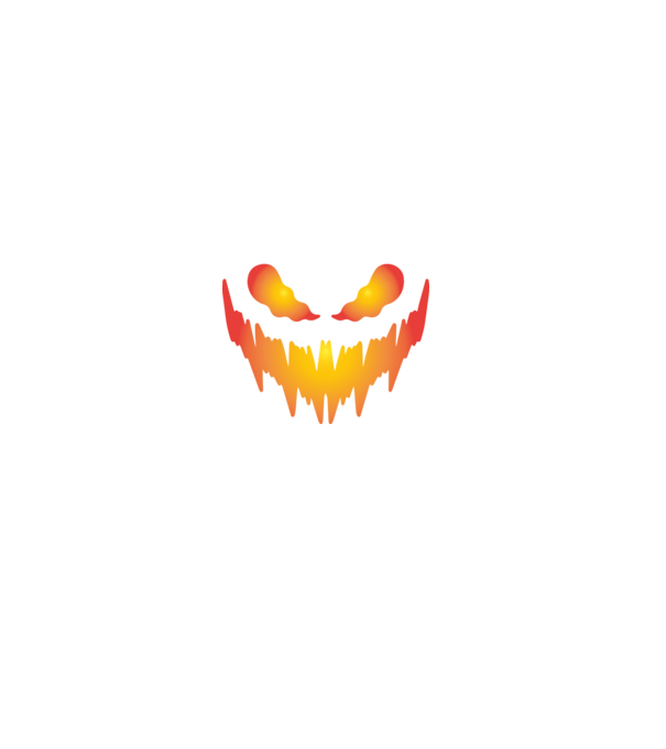 Spooky minta fekete pólón