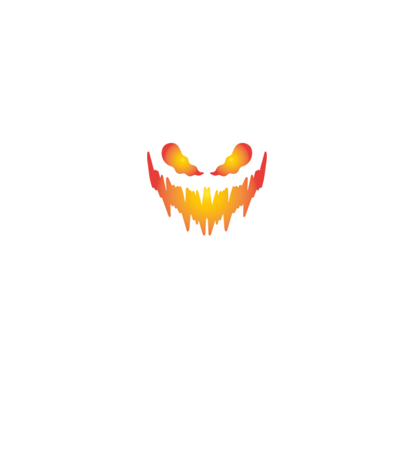Spooky  minta királykék pólón