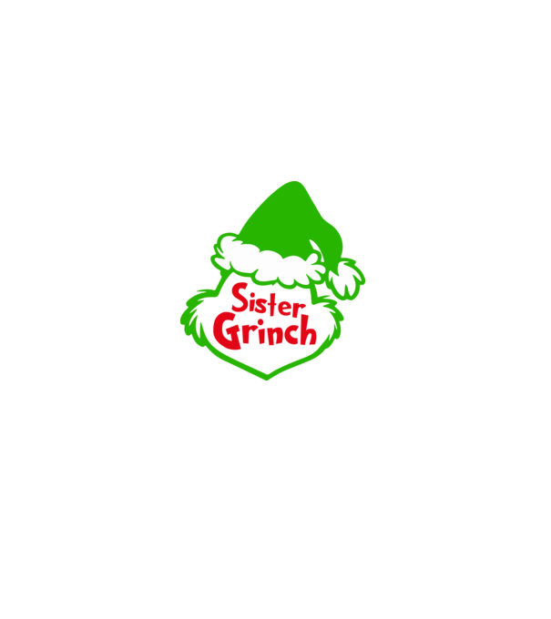 sister grinch minta szürke pólón