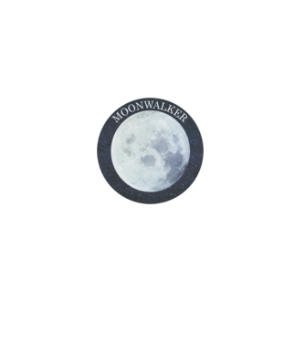 Moonwalker minta fekete pólón