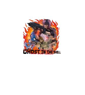 GITS - Action & Fire 1 minta fehér pólón