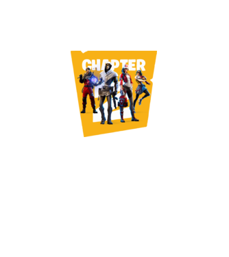 Fortnite chapter 2 verzió 2 minta fekete pólón