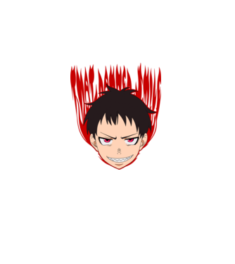 Shinra - That Damned Smile minta fekete pólón