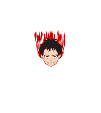 Shinra - That Damned Smile minta fekete pólón