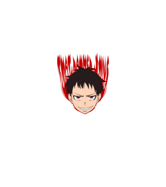 Shinra - That Damned Smile minta fekete pólón