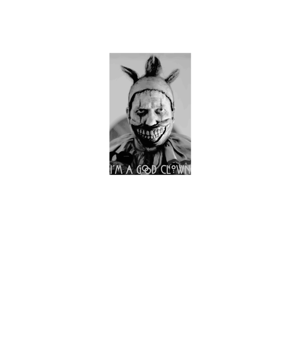 AHS Twisty minta fekete pólón