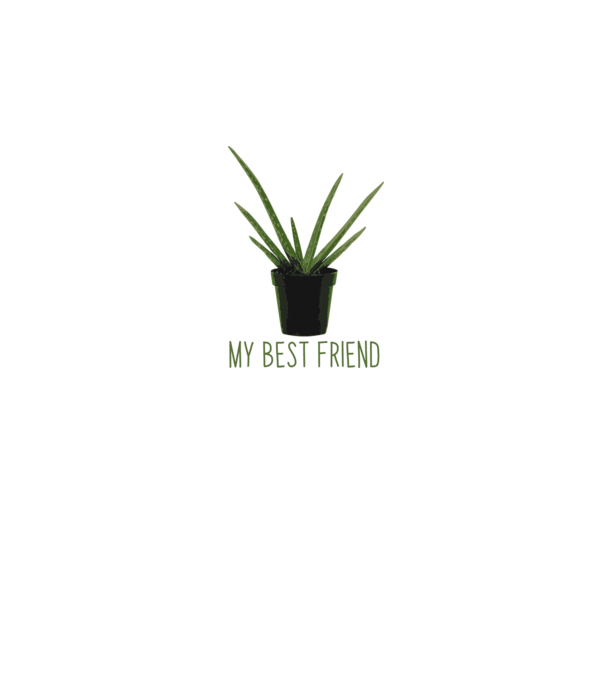 Plant friend minta sötétkék pólón