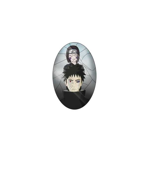 Obito - Broken Memories 1 minta fehér pólón