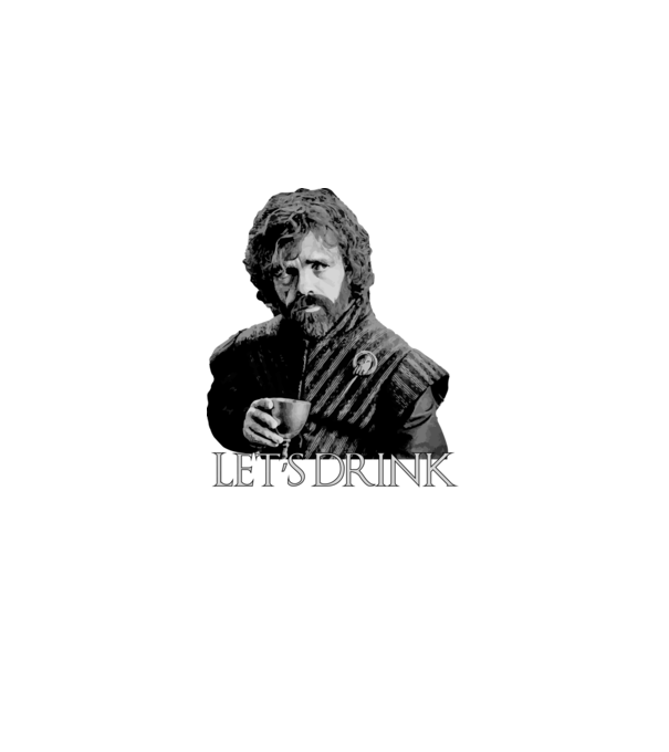 Tyrion - Let's Drink minta fekete pólón