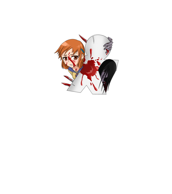 Corpse Party - Ritul minta fehér pólón