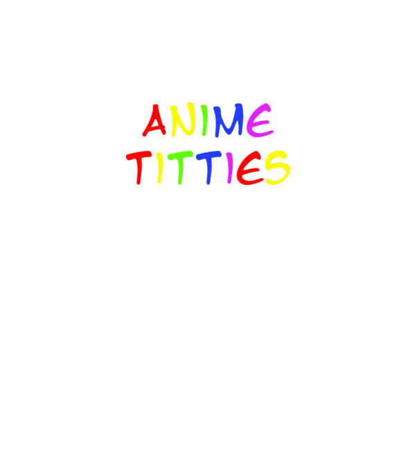 Anime minta fekete pólón