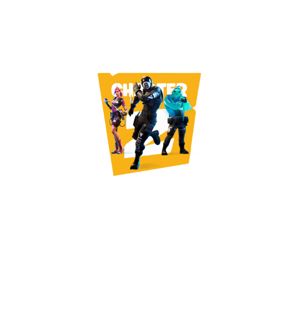 Fortnite chapter 2 minta fekete pólón