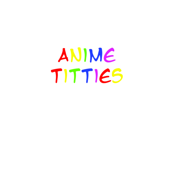 Anime minta fekete pólón